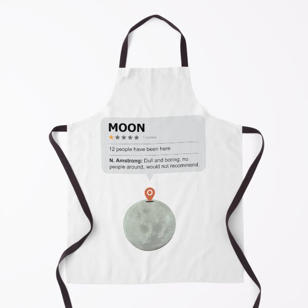 Item preview, Moon Location Funny Review designed and sold by artado.