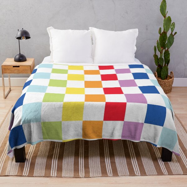 Item preview, Rainbow Checkered Pattern designed and sold by aangieeee.