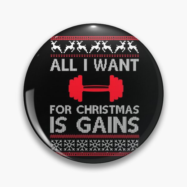 Item preview, All I Want For Christmas Is Gains designed and sold by GoldenDov.