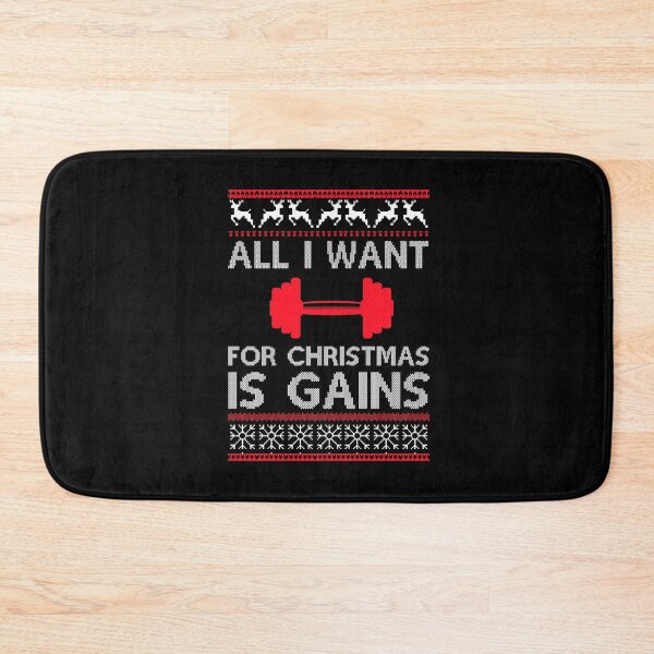 Item preview, All I Want For Christmas Is Gains designed and sold by GoldenDov.