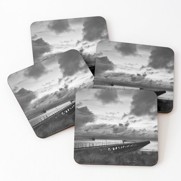 Item preview, December Daybreak in Northumberland (B&W) designed and sold by Violaman.