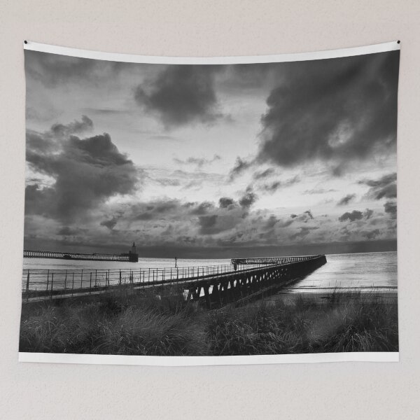 Item preview, December Daybreak in Northumberland (B&W) designed and sold by Violaman.
