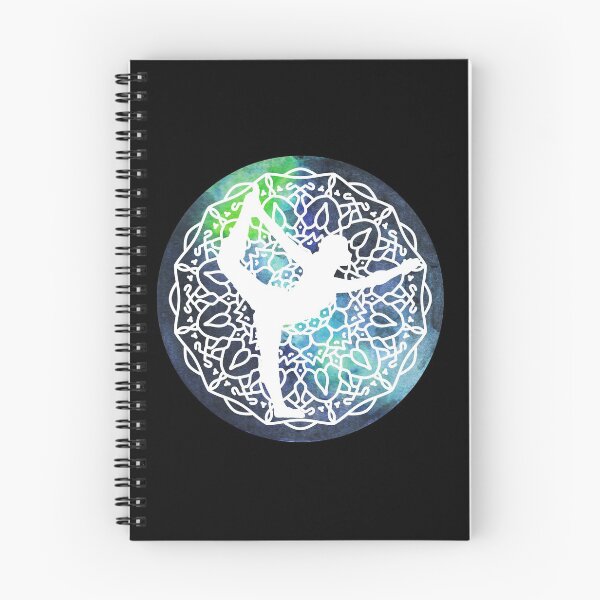 Item preview, Yoga Dancer Pose on Mandala designed and sold by foxcreative.