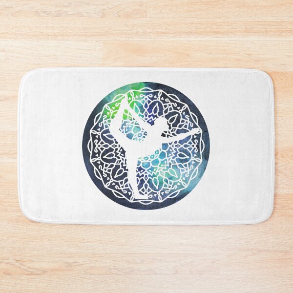 Item preview, Yoga Dancer Pose on Mandala designed and sold by foxcreative.