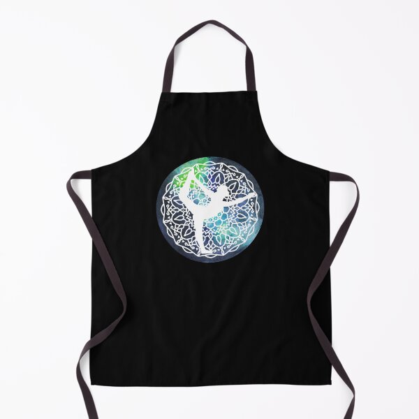 Item preview, Yoga Dancer Pose on Mandala designed and sold by foxcreative.