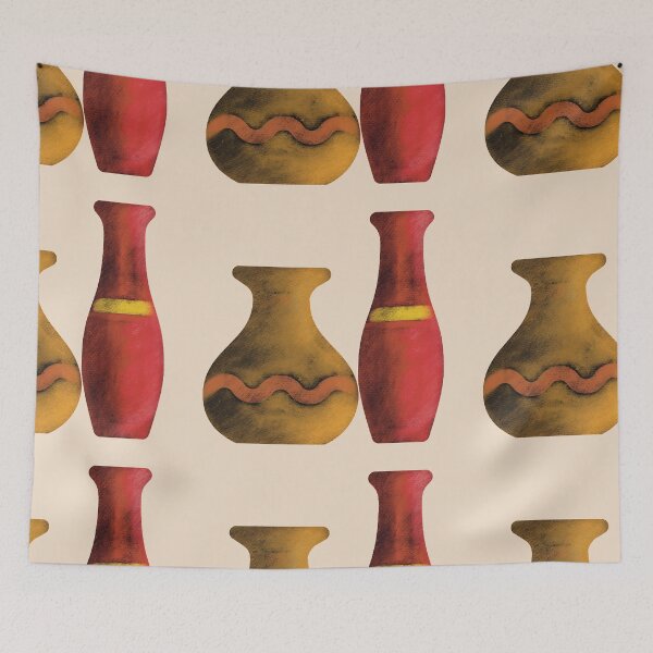 Item preview, two greek pots designed and sold by purumArt.