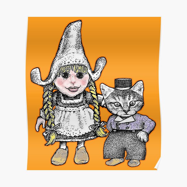 "dutch cat in the hat" Poster by l73orenson8 Redbubble