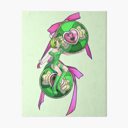 Mew Ichigo from the anime Tokyo Mew Mew New original artwork Art Board  Print for Sale by EryaMoon