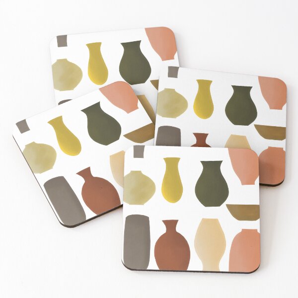 Item preview, greek pots tile  designed and sold by purumArt.