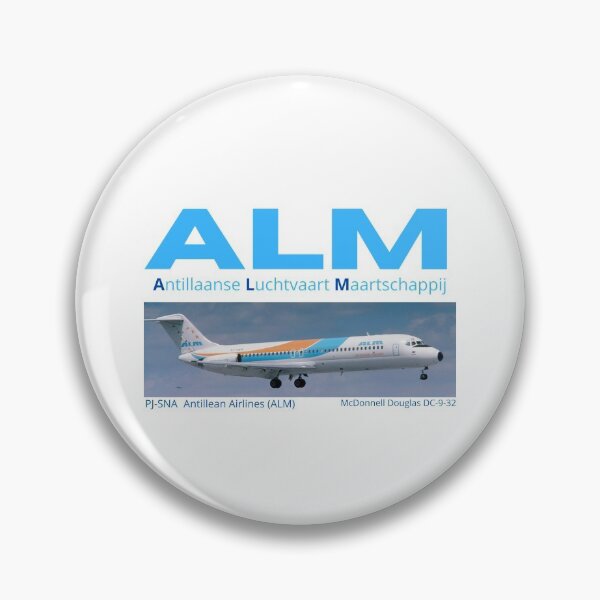 Item preview, PJ-SNA, Antillean Airlines, airlines of yesteryear designed and sold by SunQuestDD.