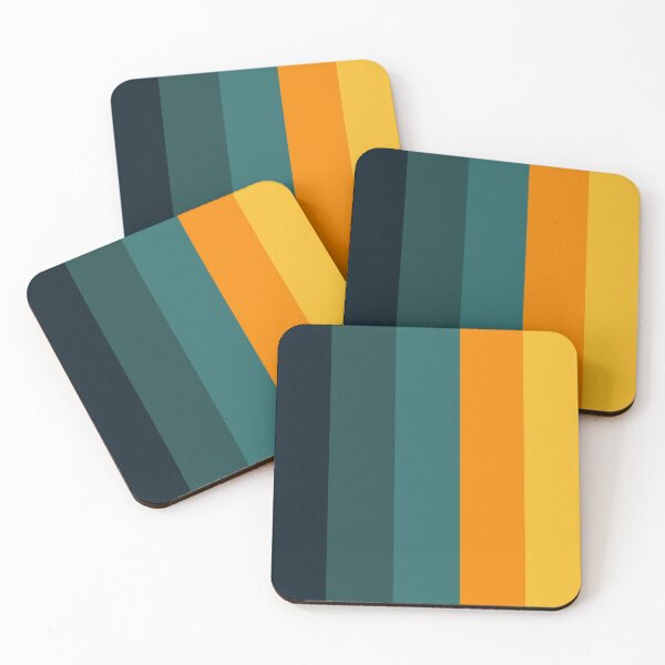 Item preview, Pretty Vertical Stripes Pretty Greens Shades designed and sold by Thecolorschemer.