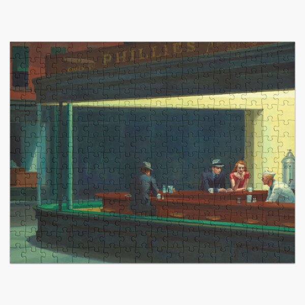 Edward Hopper - Nighthawks Jigsaw Puzzle