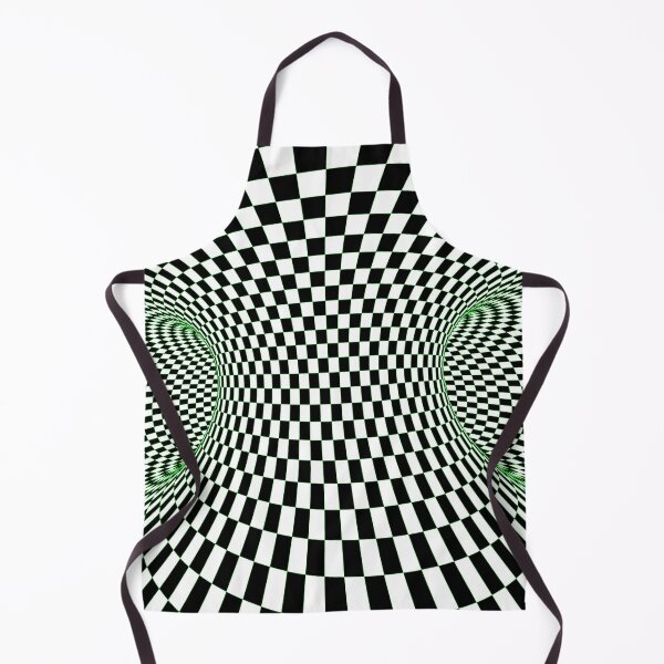 Item preview, Tablero de ajedrez / Patrón de vórtice de pilar de ajedrez - Verde sutil designed and sold by miTeless seDign.