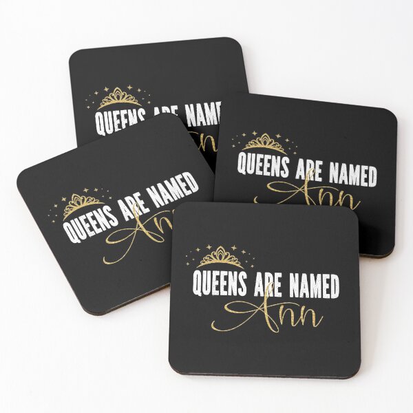 Item preview, Queens Are Named Ann Personalized First Name Girl graphic designed and sold by Grabitees.