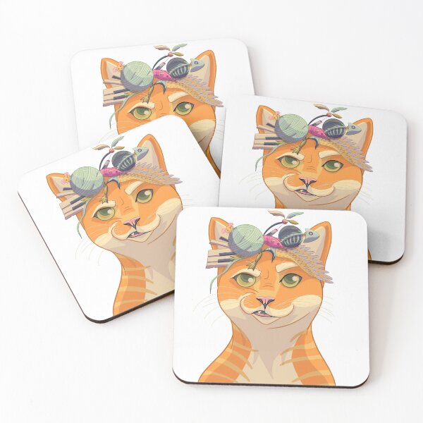Item preview, Ginger Tabby Cat - Wild Crown Art designed and sold by Shelleywebb.
