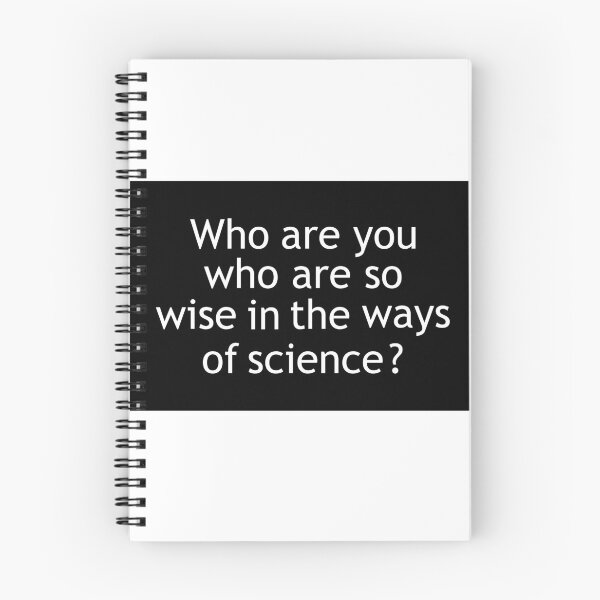 Item preview, who are you who are so wise in the ways of science? designed and sold by blurry-mind.