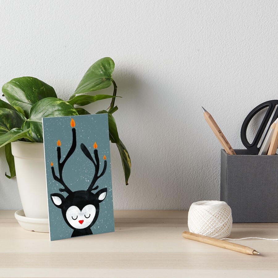 Item preview, Art Board Print designed and sold by Doozal.