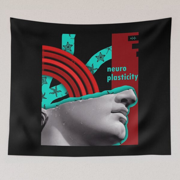Item preview, Neuro Plasticity | Marble Head Art designed and sold by DiNiL.