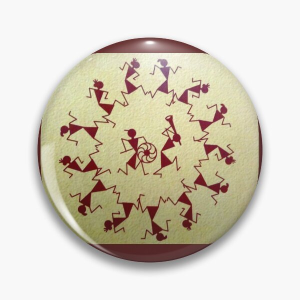 Item preview, Group dance/Warli art designed and sold by VeenaNair23.