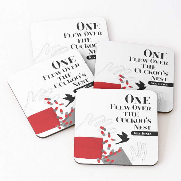 Item preview, One Flew Over The Cuckoo's Nest Fan Art Poster on White designed and sold by XOOXOO.