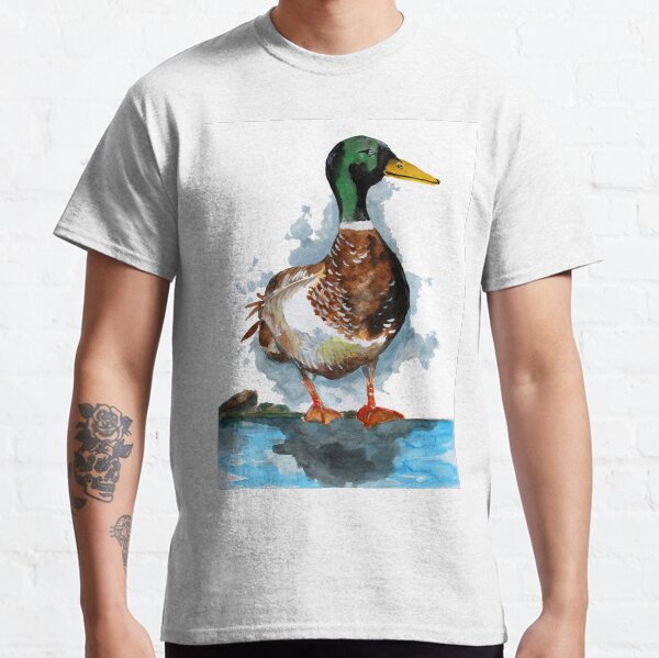 Item preview, Mallard Duck Watercolor designed and sold by Sebastian Grafmann.