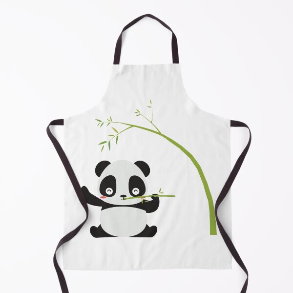 Item preview, adorable panda baby eating bamboo cute animal wildlife bear designed and sold by treasure-crafts.