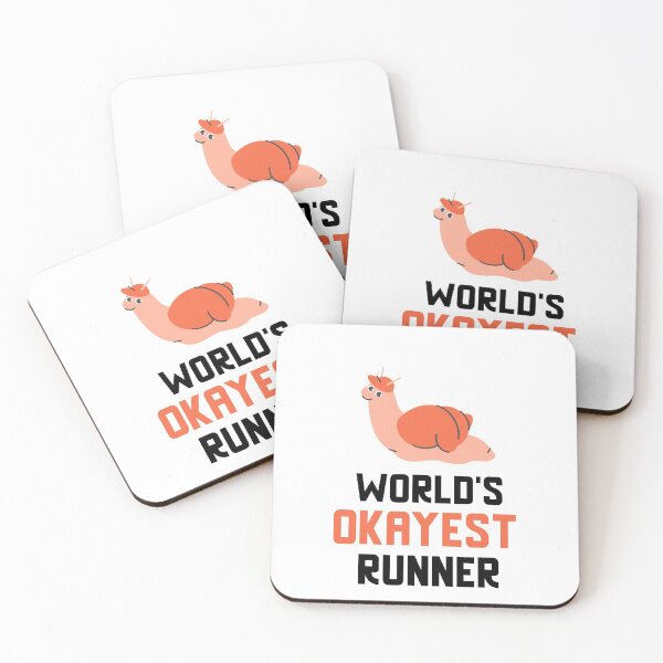 Item preview, World's Okayest Runner designed and sold by sketchypages.