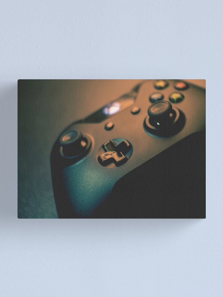 "XBOX One Controller Top View" Canvas Print for Sale by cynicown