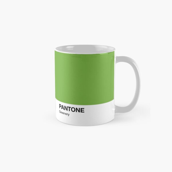 Pantone Colour Greenery. Colour of the year 2017. Classic Mug