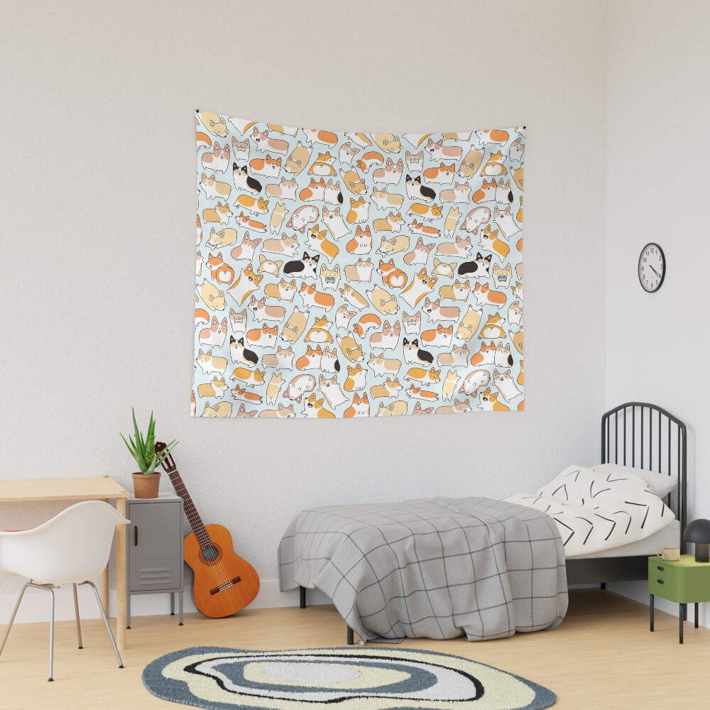 Item preview, Tapestry designed and sold by KiraKiraDoodles.
