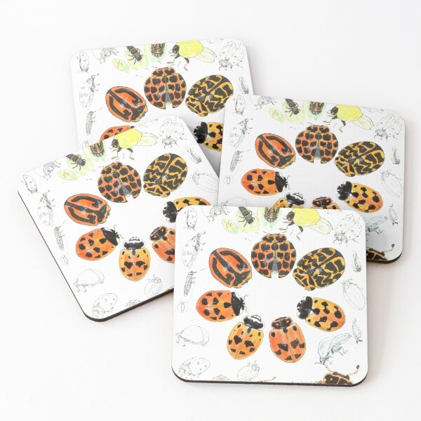Item preview, Lady Bug circle work designed and sold by melhillswildart.