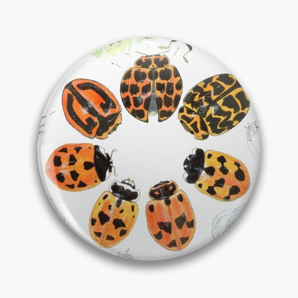 Item preview, Lady Bug circle work designed and sold by melhillswildart.