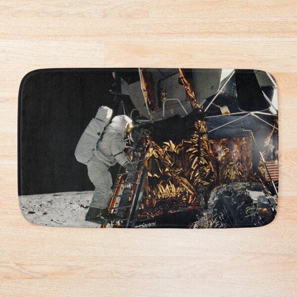 Item preview, Astronaut stepping off Lunar Lander designed and sold by Star-Citizen.