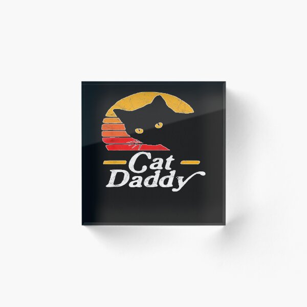 Aperçu de l'œuvre T-shirt vintage avec imprimé chat et papa, style années 80 créée et vendue par Hamo27.