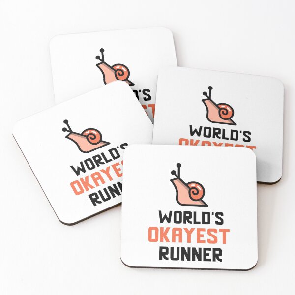 Item preview, World's Okayest Runner designed and sold by sketchypages.