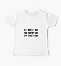 Empty My Spit Valve Baby Tee