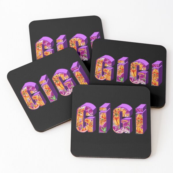 Item preview, Gigi Name - personalised gifts - personalised,personalized custom name with flowers designed and sold by Artonmytee.