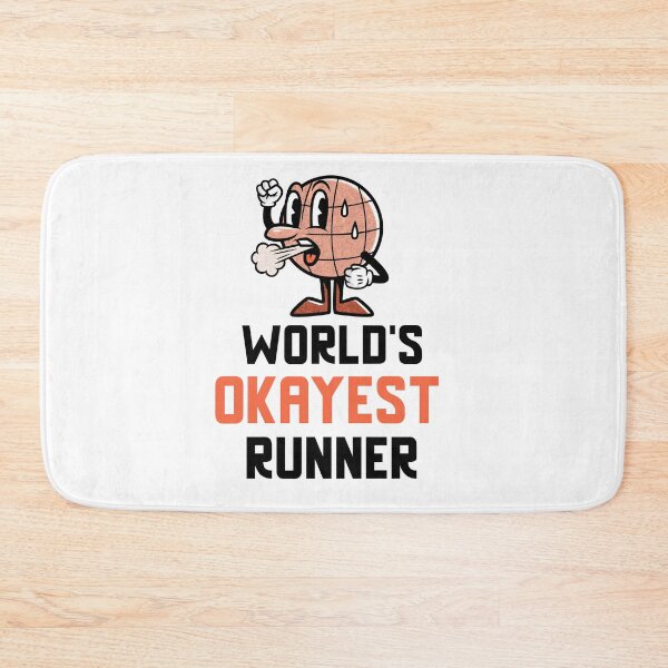 Item preview, World's Okayest Runner designed and sold by sketchypages.