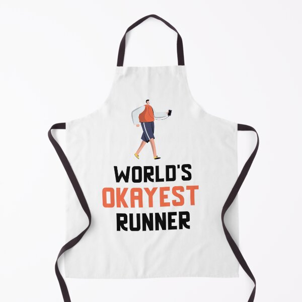 Item preview, World's Okayest Runner designed and sold by sketchypages.