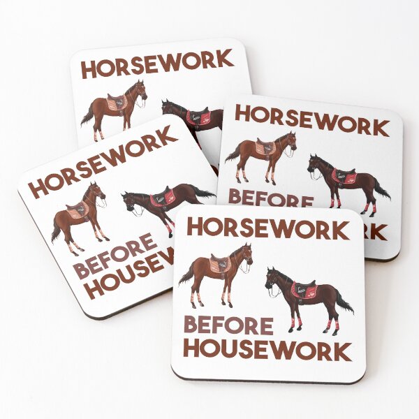 Item preview, Horsework before Housework designed and sold by ToniaKroeger.