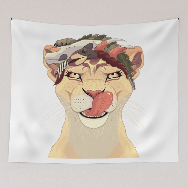 Item preview, Lioness - Wild Crown Art designed and sold by Shelleywebb.