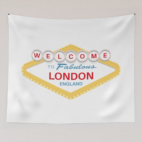 Item preview, Welcome to fabulous London sign designed and sold by urbanbuzzz.