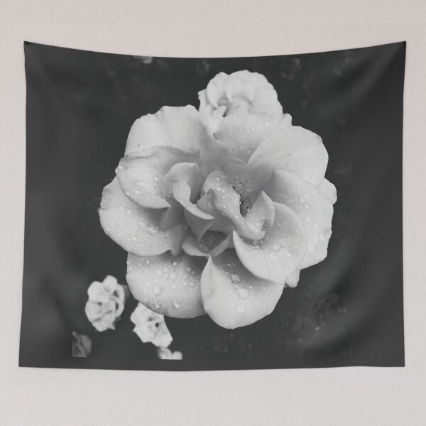 Item preview, Tender yellow rose after the rain covered with drops  designed and sold by helenkaiy.