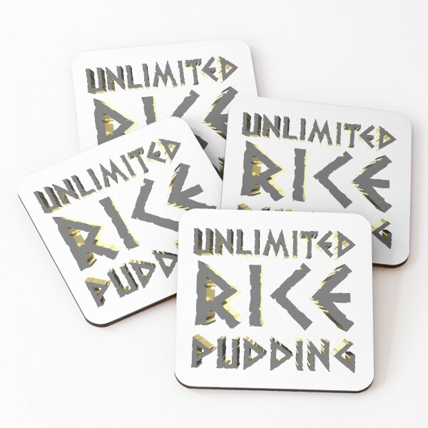 Item preview, Unlimited Rice Pudding - White designed and sold by TheGenesisArk.