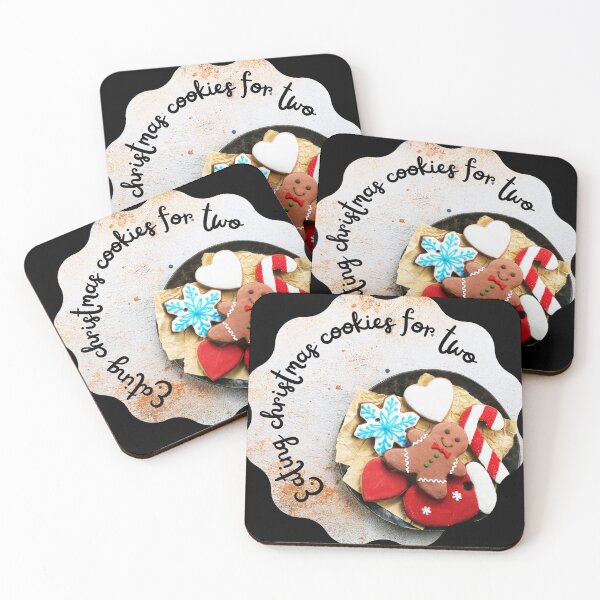 Item preview, Eating Christmas Cookies For Two designed and sold by Cosmic Dust.