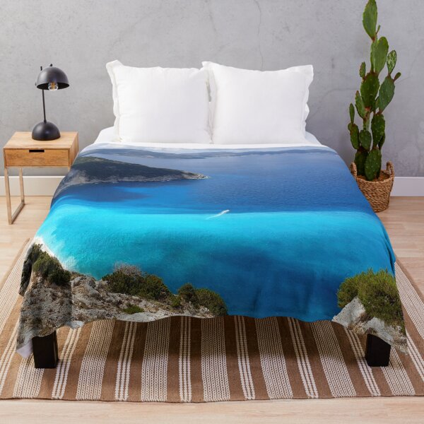 Vista previa del artículo con la obra «Vista de la playa de la isla griega de Cefalonia», diseñado y vendido por Christof  Hall.