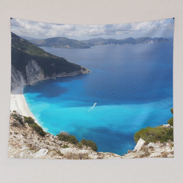 Item preview, Greek Island Kefalonia Beach View designed and sold by Christof  Hall.