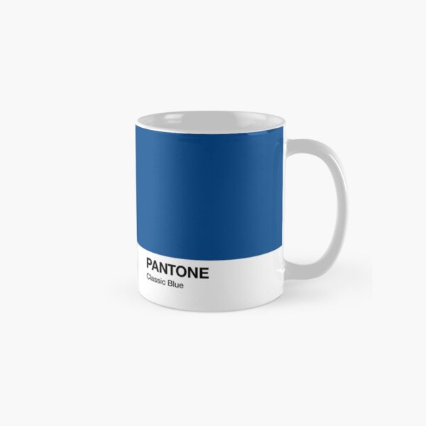 Pantone Color Classic Blue. Color del año 2020. Taza clásica