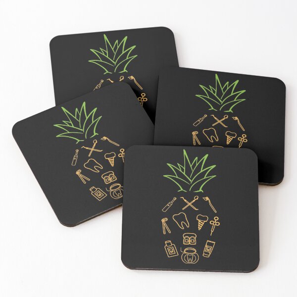 Item preview, Dentistry Pineapple Dentist Hygienist Awesome Gifts designed and sold by majidkacm.