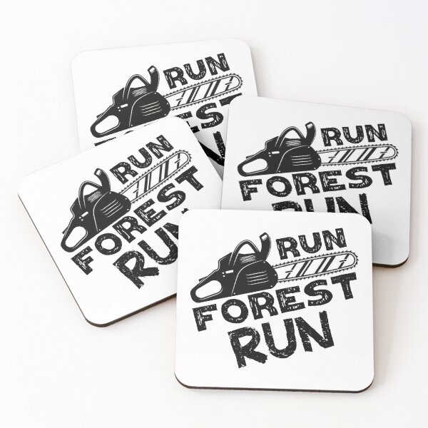 Item preview, Run Forest Run Lumberjack Chainsaw Joke designed and sold by jacks-tees.